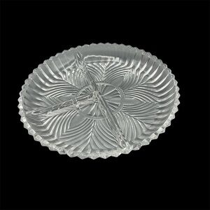 Elegant Glass Decorative Plate